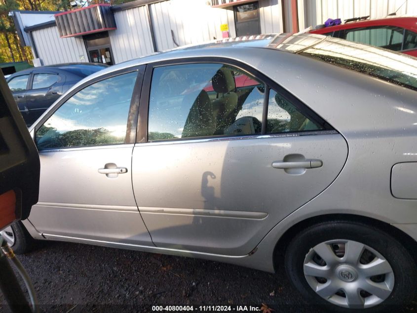 2003 Toyota Camry Le VIN: 4T1BE30K33U751826 Lot: 40800404