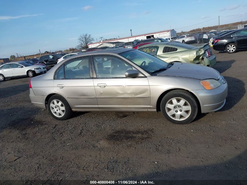 2001 Honda Civic Ex VIN: 2HGES26741H519079 Lot: 40800408