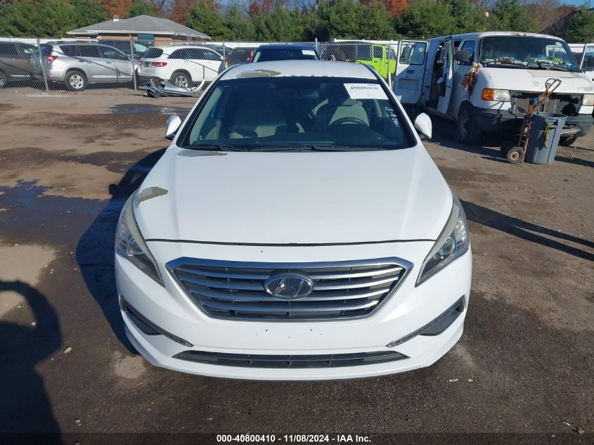 2015 Hyundai Sonata Se VIN: 5NPE24AF3FH234168 Lot: 40800410