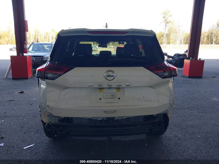 2021 Nissan Rogue Sv VIN: JN8AT3BB4MW237688 Lot: 40800420