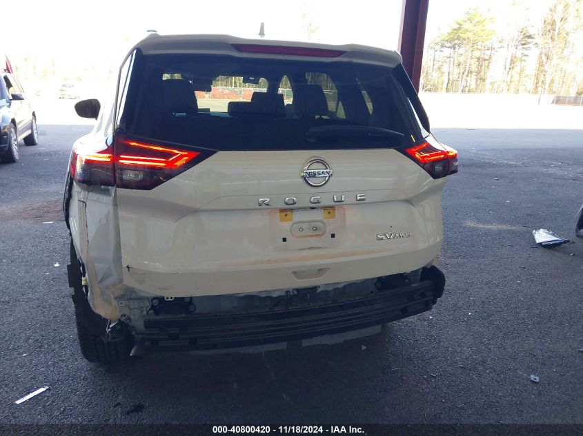 2021 Nissan Rogue Sv VIN: JN8AT3BB4MW237688 Lot: 40800420