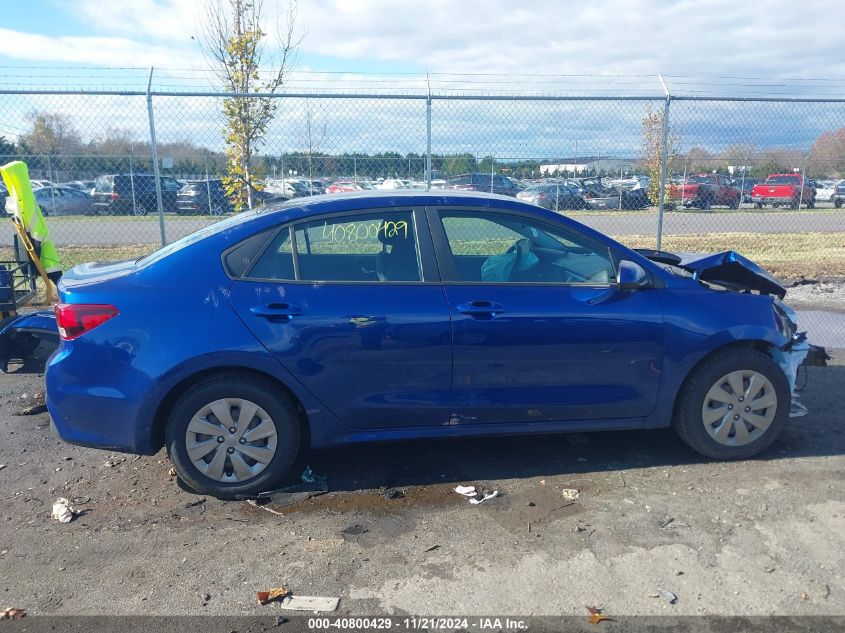 2020 Kia Rio S VIN: 3KPA24AD7LE288103 Lot: 40800429