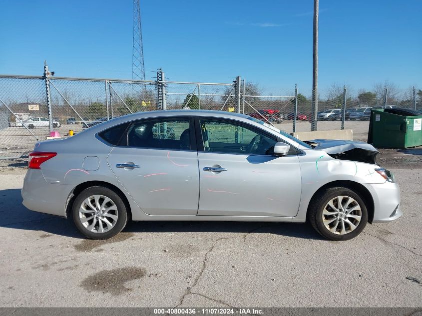 2018 Nissan Sentra Sv VIN: 3N1AB7AP4JY280017 Lot: 40800436