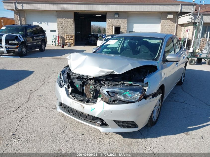 2018 Nissan Sentra Sv VIN: 3N1AB7AP4JY280017 Lot: 40800436