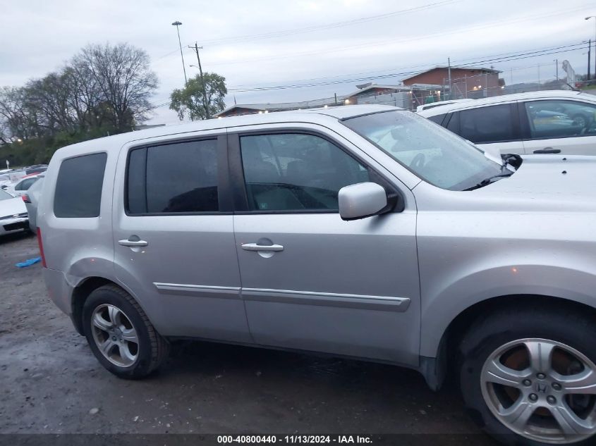 2012 Honda Pilot Ex-L VIN: 5FNYF3H57CB029438 Lot: 40800440