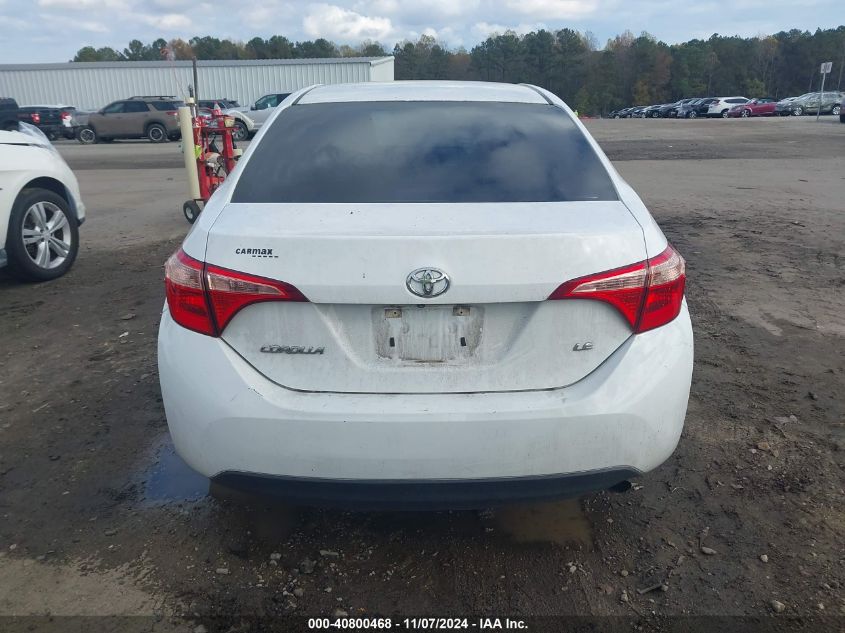 2017 Toyota Corolla Le VIN: 5YFBURHE5HP705783 Lot: 40800468