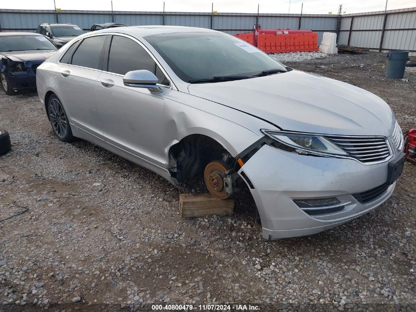 2015 Lincoln Mkz Hybrid VIN: 3LN6L2LU8FR610826 Lot: 40800479