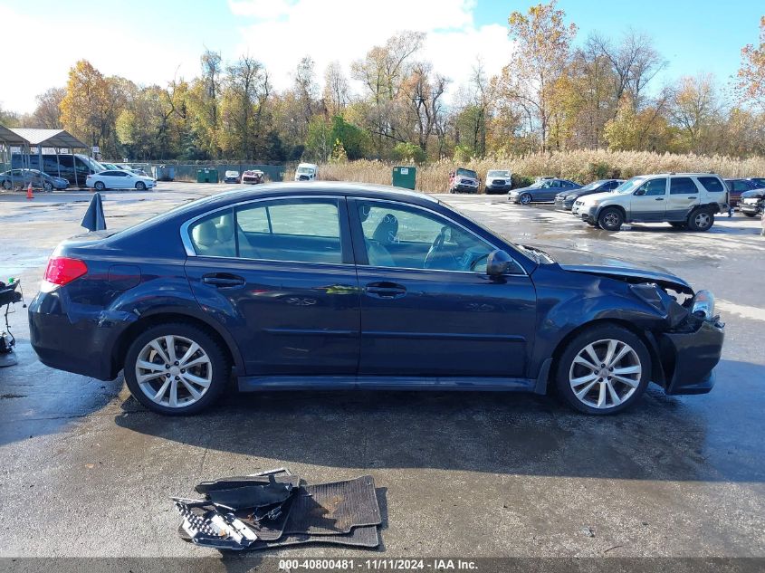 2013 Subaru Legacy 2.5I Premium VIN: 4S3BMBC66D3031833 Lot: 40800481