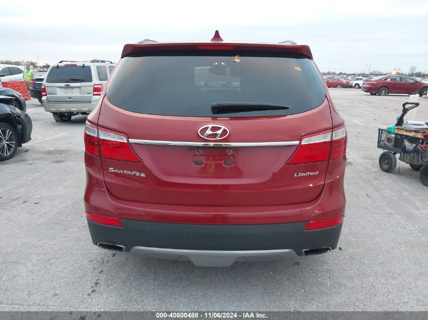 2014 Hyundai Santa Fe Limited VIN: KM8SN4HF6EU068809 Lot: 40800488