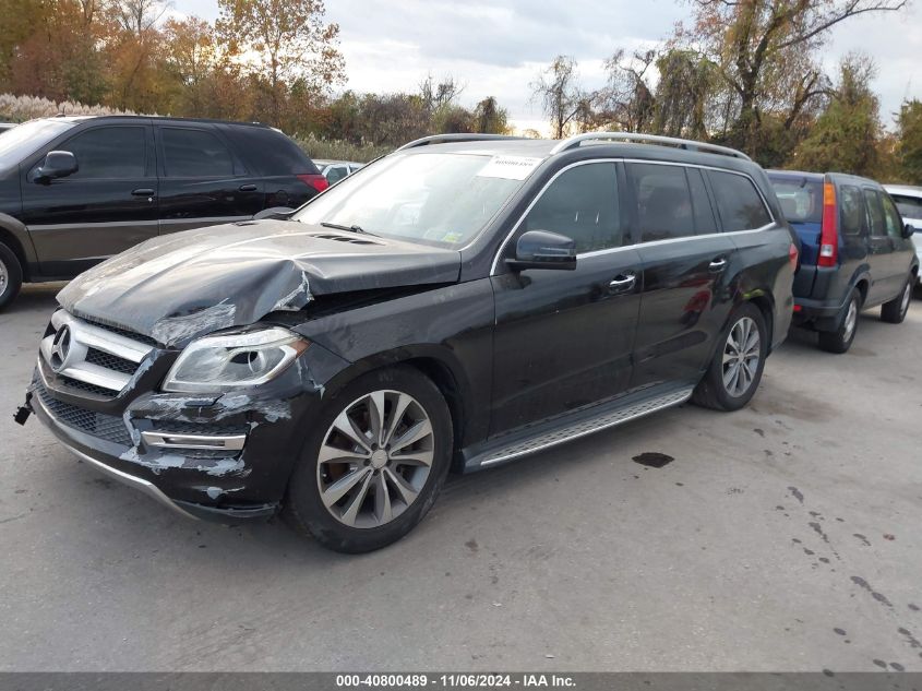 2015 Mercedes-Benz Gl 450 4Matic VIN: 4JGDF6EEXFA482692 Lot: 40800489