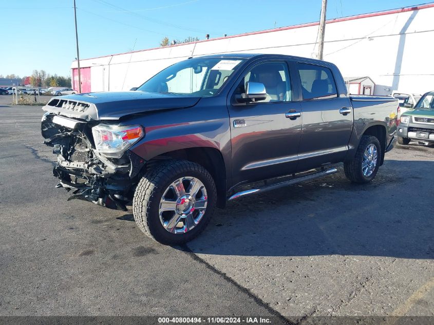 2014 Toyota Tundra 1794 5.7L V8 VIN: 5TFAY5F18EX370377 Lot: 40800494