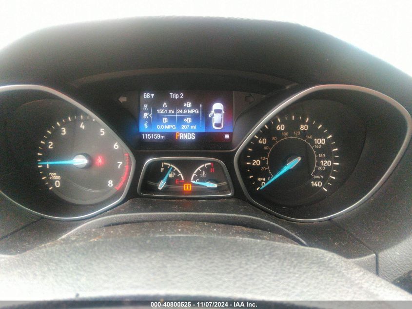 2017 FORD FOCUS SE - 1FADP3FE8HL276444