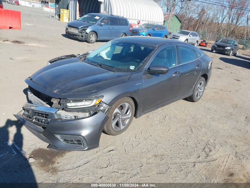 VIN 19XZE4F13KE025582 2019 Honda Insight, LX no.2