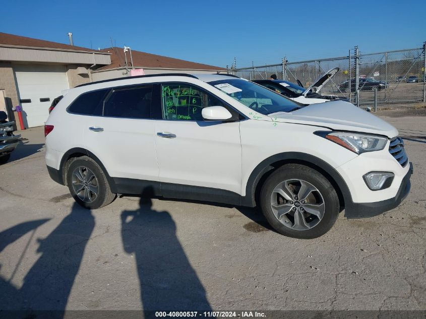 2014 Hyundai Santa Fe Gls VIN: KM8SM4HF9EU080309 Lot: 40800537