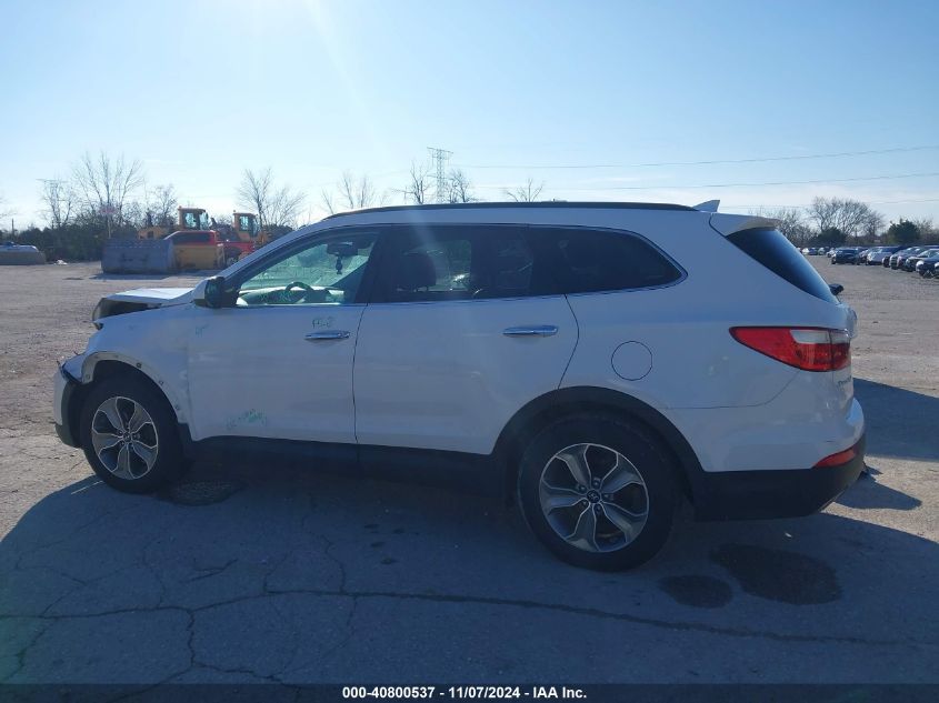 2014 Hyundai Santa Fe Gls VIN: KM8SM4HF9EU080309 Lot: 40800537