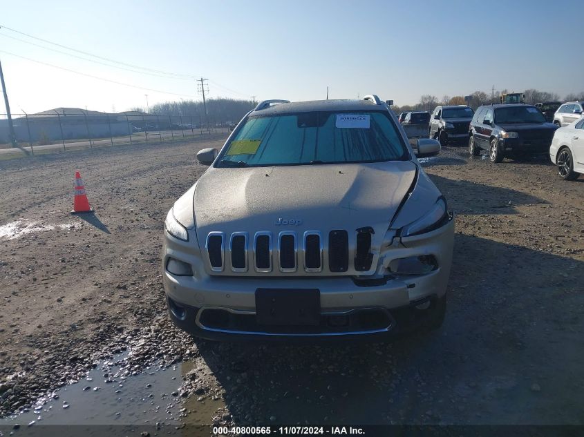 2014 Jeep Cherokee Limited VIN: 1C4PJMDS3EW269628 Lot: 40800565