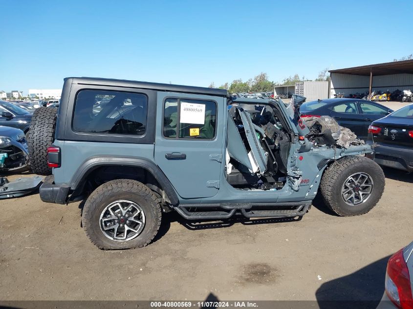 2024 Jeep Wrangler 4-Door Rubicon 4X4 VIN: 1C4PJXFG1RW335531 Lot: 40800569