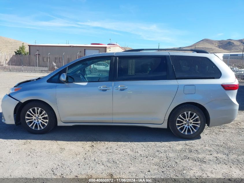 2019 Toyota Sienna Xle 8 Passenger VIN: 5TDYZ3DC2KS987392 Lot: 40800572