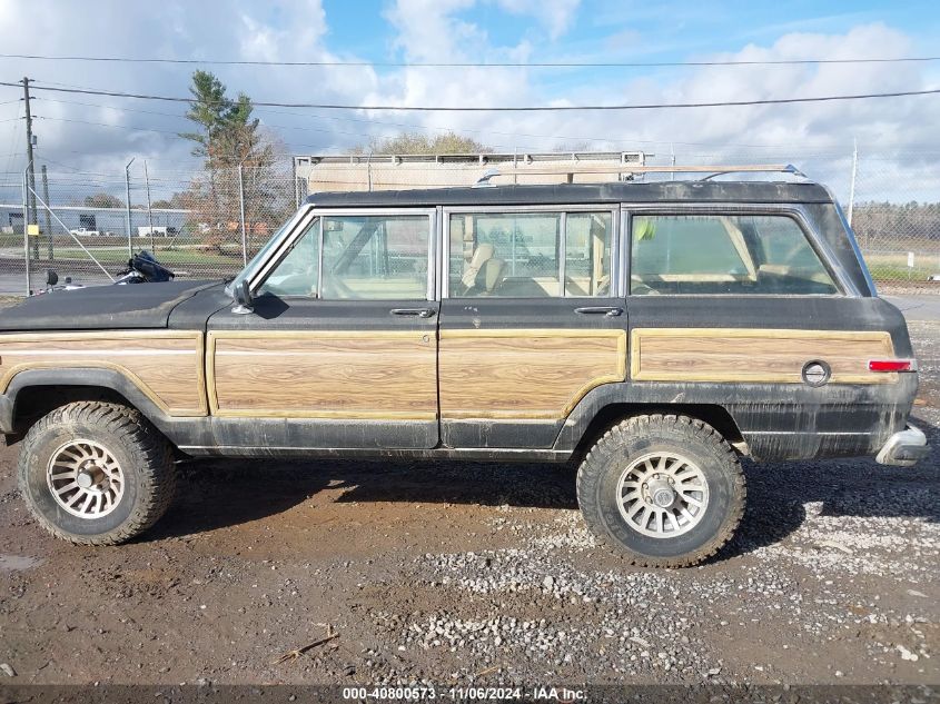 1989 Jeep Grand Wagoneer VIN: 1J4GS5872KP109555 Lot: 40800573