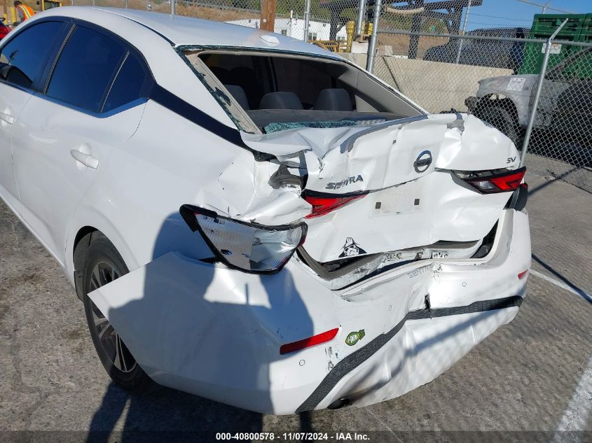 2022 Nissan Sentra Sv Xtronic Cvt VIN: 3N1AB8CV3NY320661 Lot: 40800578