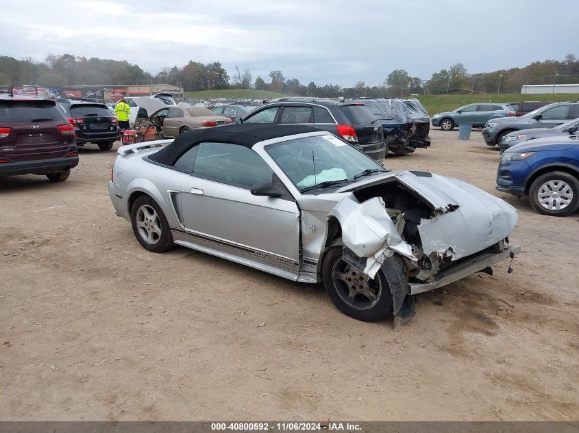 2001 Ford Mustang VIN: 1FAFP44451F102554 Lot: 40800592