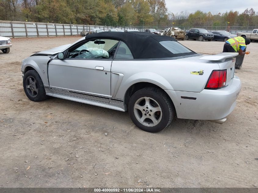 2001 Ford Mustang VIN: 1FAFP44451F102554 Lot: 40800592