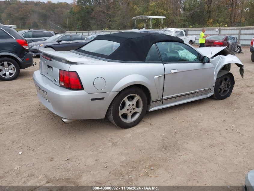 2001 Ford Mustang VIN: 1FAFP44451F102554 Lot: 40800592