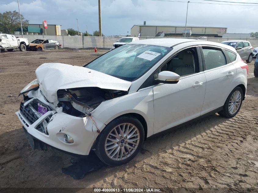 2012 Ford Focus Sel VIN: 1FAHP3M28CL261283 Lot: 40800613