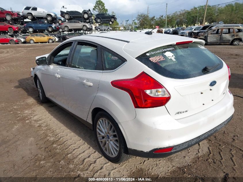 2012 Ford Focus Sel VIN: 1FAHP3M28CL261283 Lot: 40800613