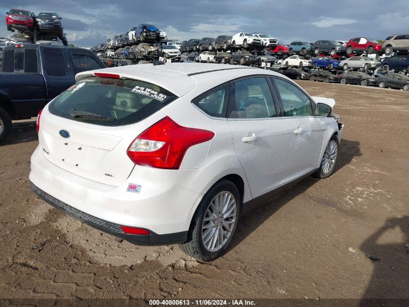 2012 Ford Focus Sel VIN: 1FAHP3M28CL261283 Lot: 40800613