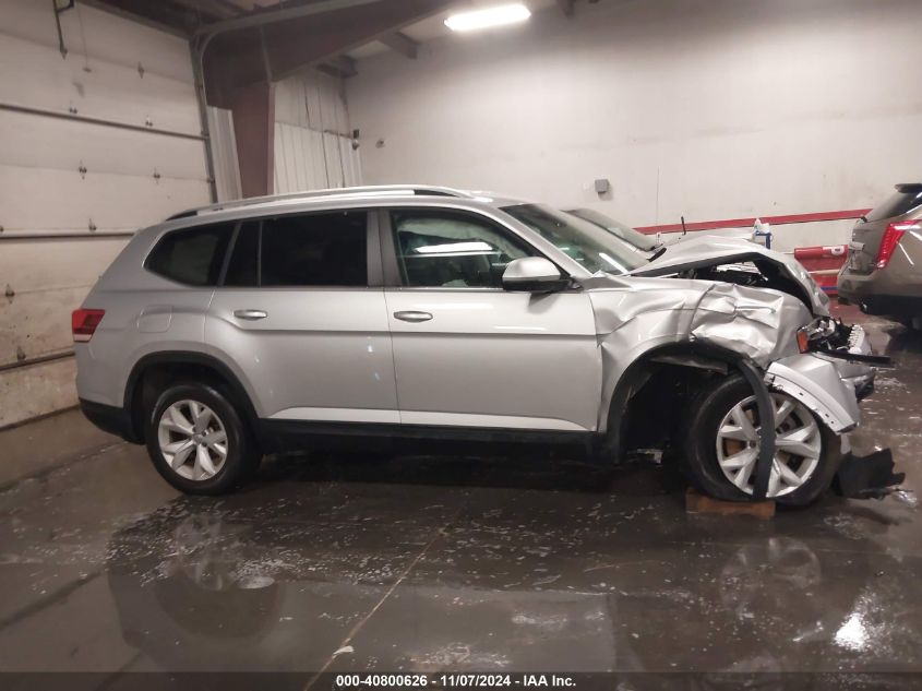 2018 Volkswagen Atlas 3.6L V6 S VIN: 1V2GR2CA6JC557045 Lot: 40800626