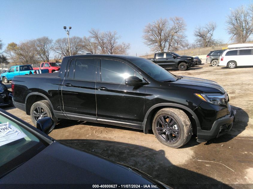 2020 Honda Ridgeline Awd Sport VIN: 5FPYK3F17LB024775 Lot: 40800627