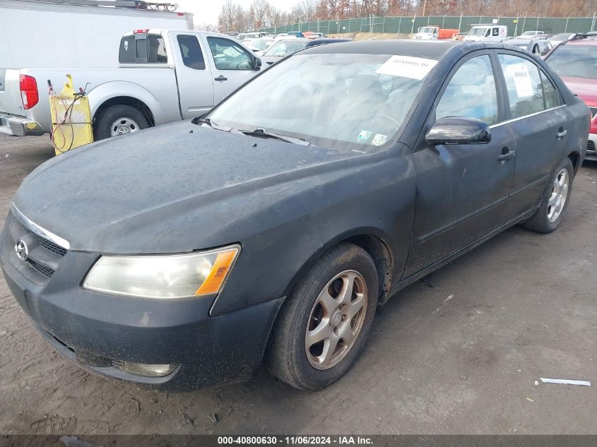 2006 Hyundai Sonata Gls VIN: KMHEU46C26A130539 Lot: 40800630