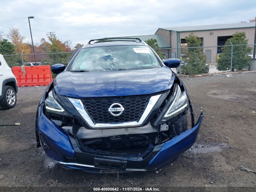 2022 Nissan Murano Platinum Intelligent Awd VIN: 5N1AZ2DSXNC112498 Lot: 40800642