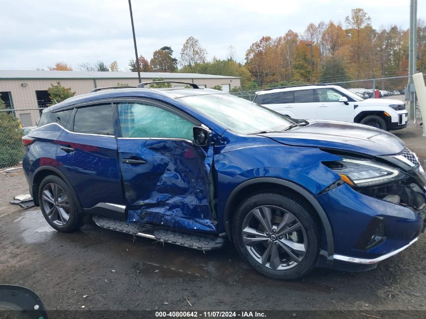 2022 Nissan Murano Platinum Intelligent Awd VIN: 5N1AZ2DSXNC112498 Lot: 40800642