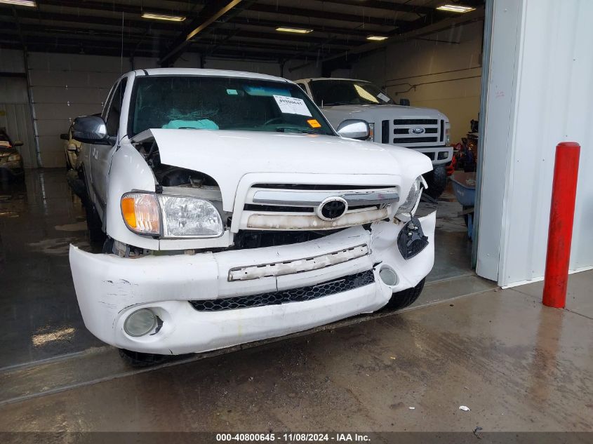 2004 Toyota Tundra Sr5 V8 VIN: 5TBRT34104S444266 Lot: 40800645