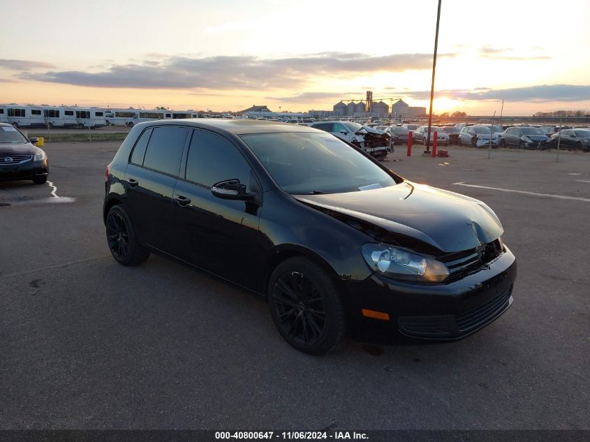 2013 Volkswagen Golf 2.5L 4-Door VIN: WVWDB7AJ5DW117555 Lot: 40800647