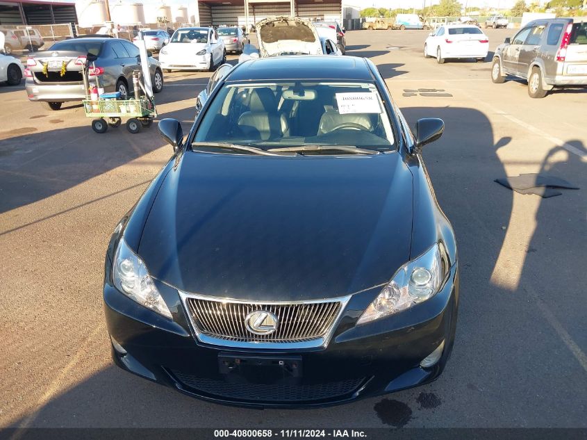 2008 Lexus Is 250 VIN: JTHBK262185054685 Lot: 40800658