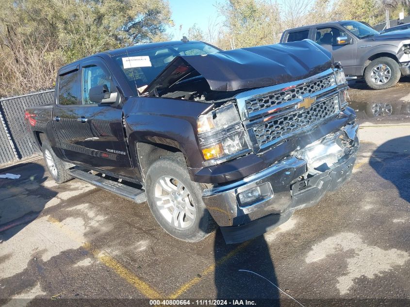 VIN 3GCUKREH6EG434036 2014 CHEVROLET SILVERADO 1500 no.1