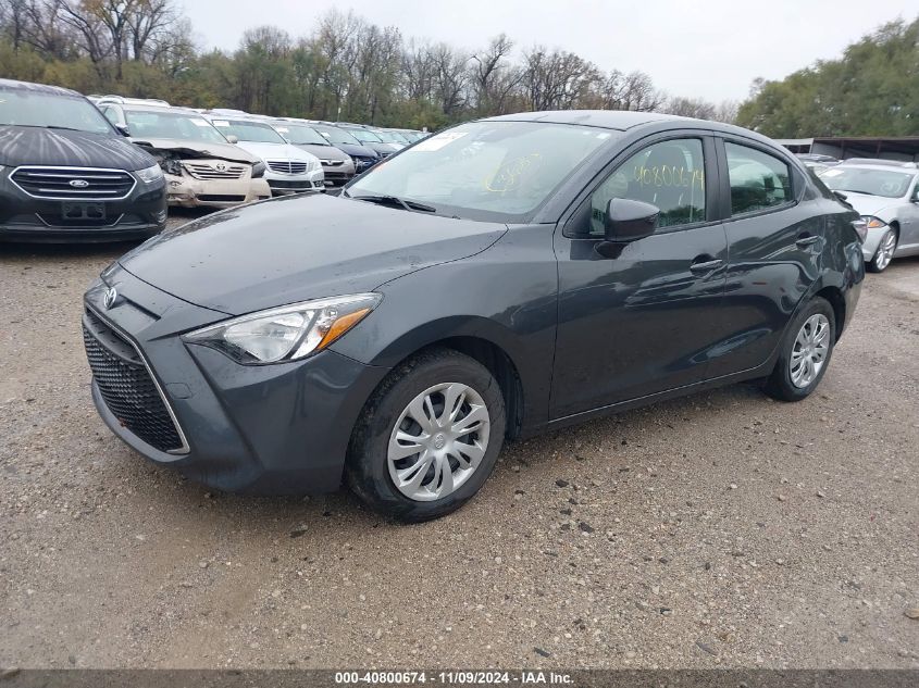 VIN 3MYDLBYVXKY523170 2019 Toyota Yaris, L no.2