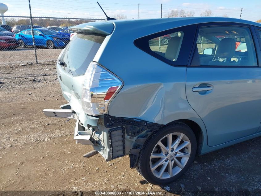 2014 Toyota Prius V Five VIN: JTDZN3EU5EJ007355 Lot: 40800683