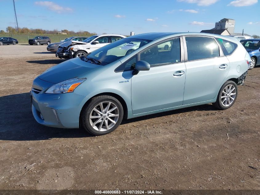 2014 Toyota Prius V Five VIN: JTDZN3EU5EJ007355 Lot: 40800683