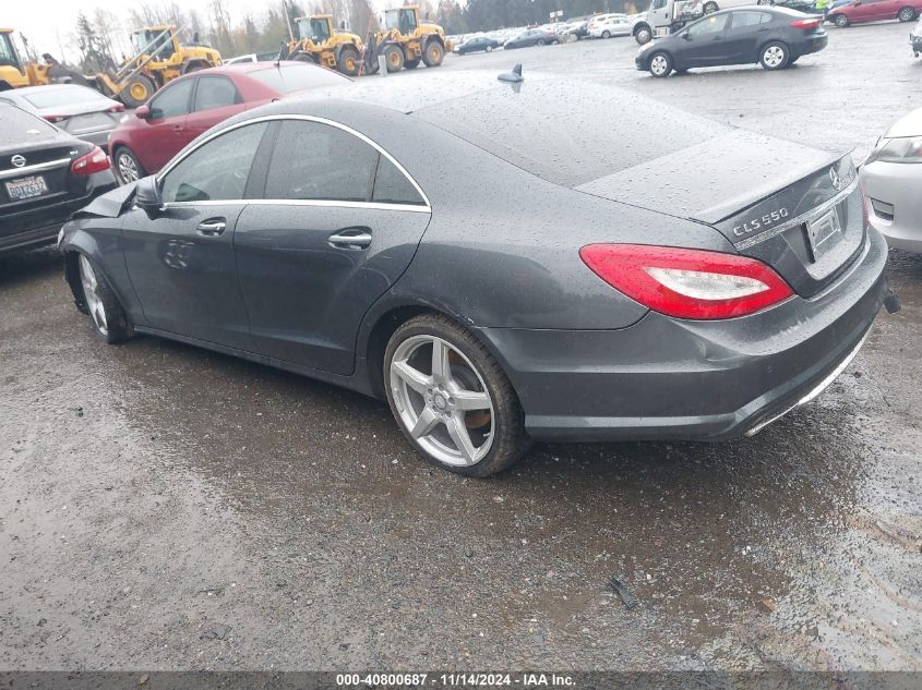 2014 Mercedes-Benz Cls 550 VIN: WDDLJ7DB4EA096561 Lot: 40800687