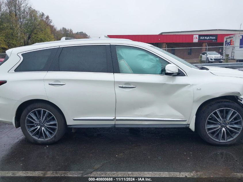 2019 Infiniti Qx60 Luxe VIN: 5N1DL0MM3KC550036 Lot: 40800688