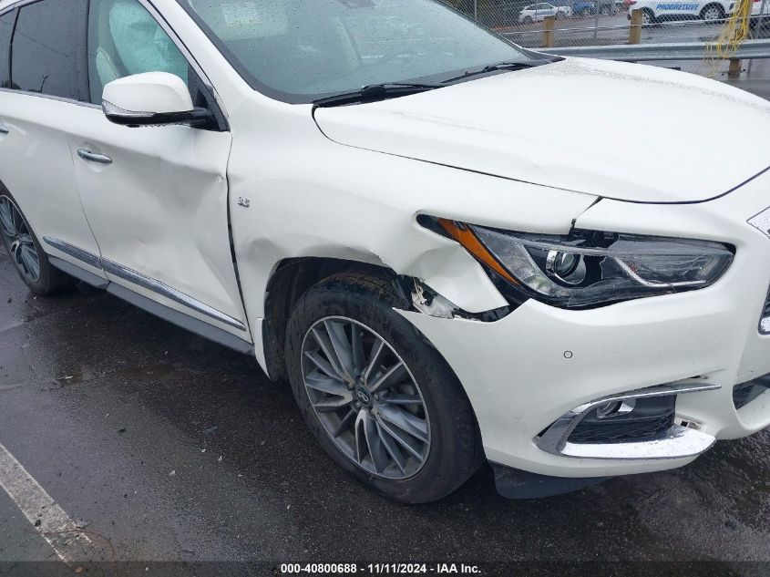 2019 Infiniti Qx60 Luxe VIN: 5N1DL0MM3KC550036 Lot: 40800688