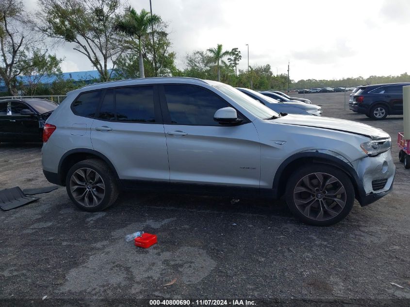 2017 BMW X3 Sdrive28I VIN: 5UXWZ7C31H0V92890 Lot: 40800690