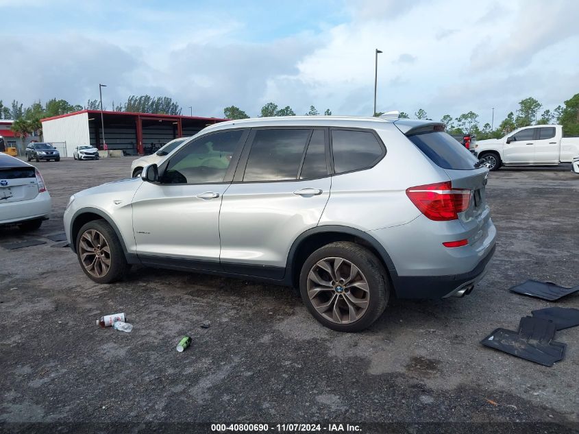 2017 BMW X3 Sdrive28I VIN: 5UXWZ7C31H0V92890 Lot: 40800690