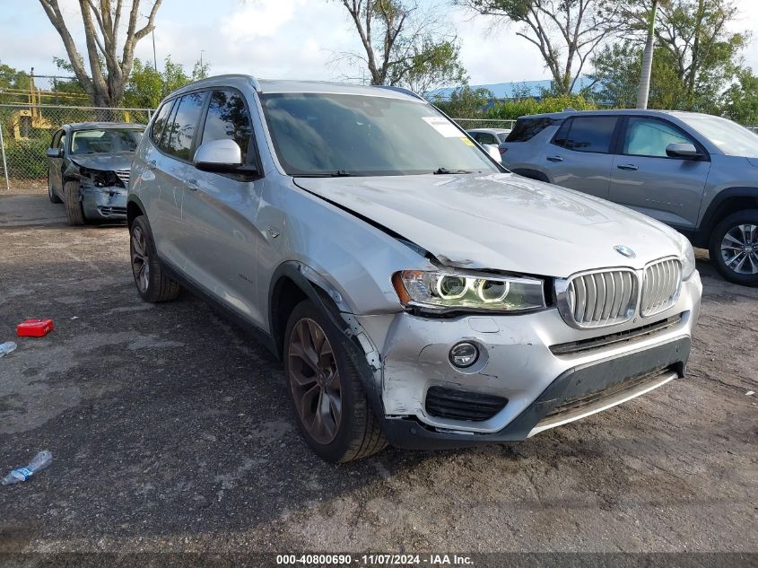 2017 BMW X3 Sdrive28I VIN: 5UXWZ7C31H0V92890 Lot: 40800690