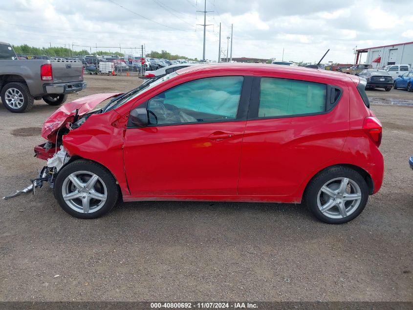 2020 Chevrolet Spark Fwd Ls Automatic VIN: KL8CB6SAXLC453697 Lot: 40800692