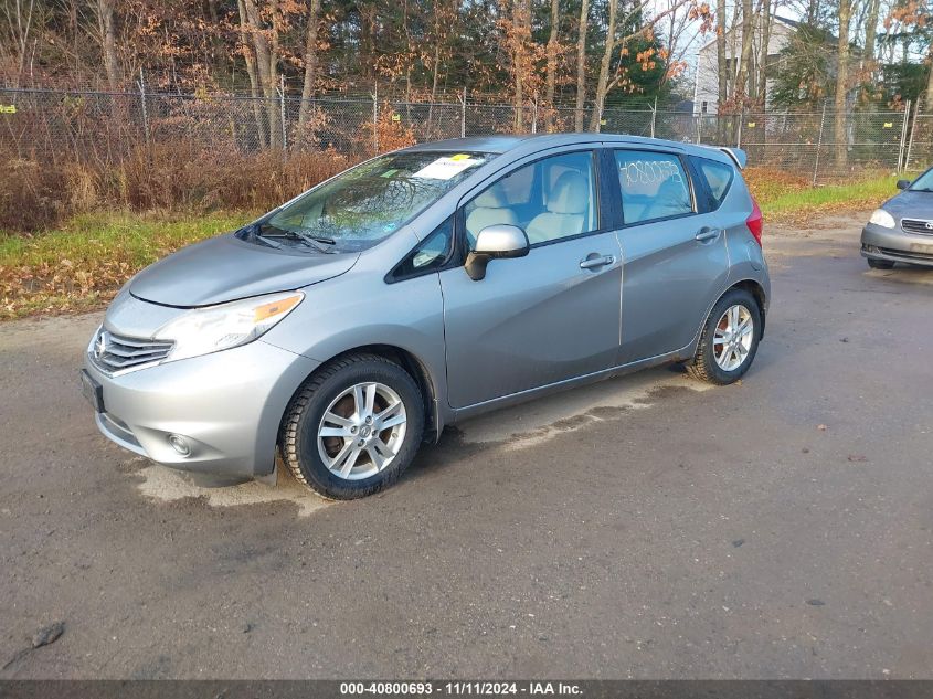 2014 Nissan Versa Note Sv VIN: 3N1CE2CPXEL376088 Lot: 40800693